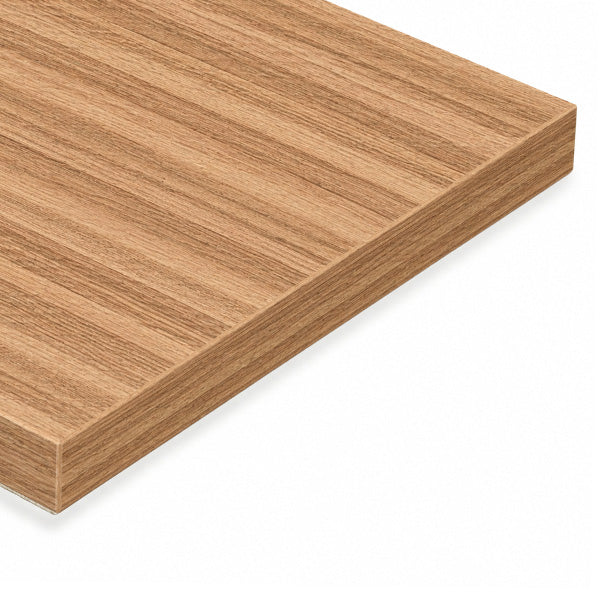 לוח MDF מסונכרן עובי 18 ממ (דו צדדי) 1240X2750 ממ אלון שעם מעושן