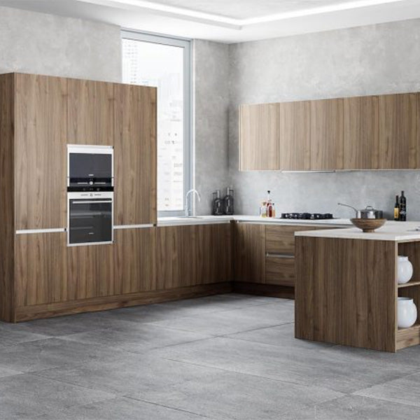 לוח MDF מסונכרן עובי 18 ממ (דו צדדי) 1240X2750 ממ אגוז אמריקאי DS