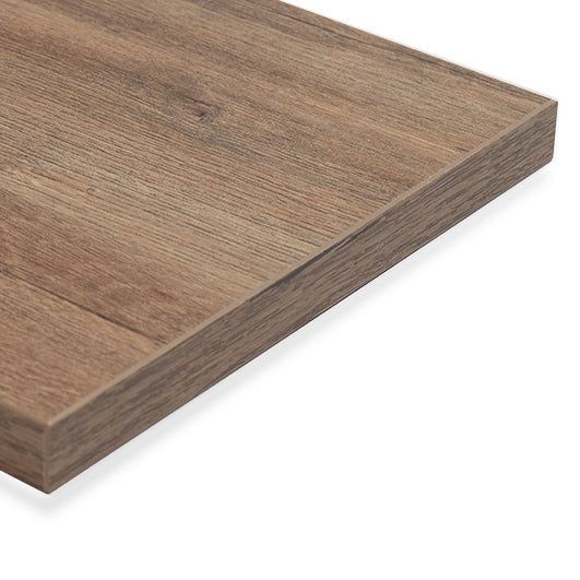 לוח MDF מסונכרן עובי 18 ממ (דו צדדי) 1240X2750 ממ אלון מעושן מבוקע DS