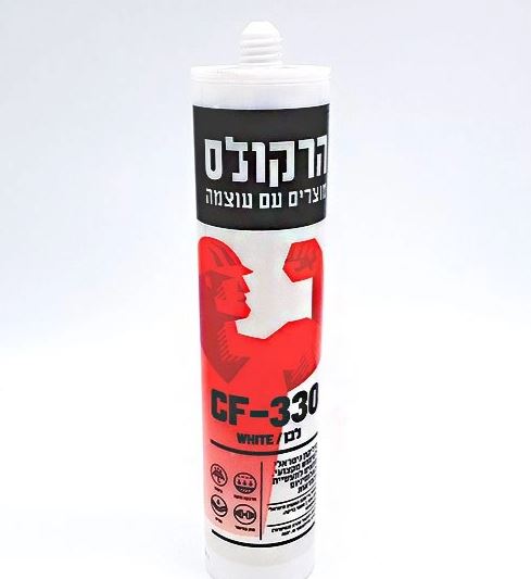סיליקון ניטרלי לזכוכית שקוף