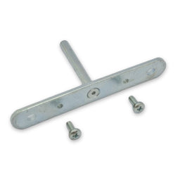 TRIADEPRO קיט בסיס חיזוק (130X20) עבור TRIADEPRO30K, מרחק בין חורים 55 מ"מ מגולוון/אפור