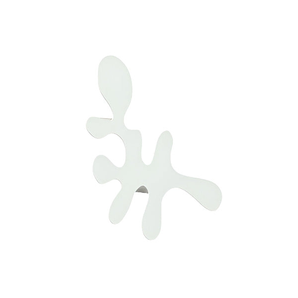 CAMOUFLAGE מתלה בודד לבן מט