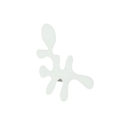 CAMOUFLAGE מתלה בודד לבן מט