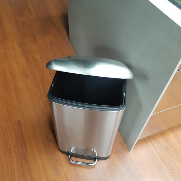 פח דוושה ניקל 30 ליטר מלבני