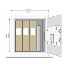 כספת דיגיטלית משרדית ‎18.2 High Security ק"ג Yale